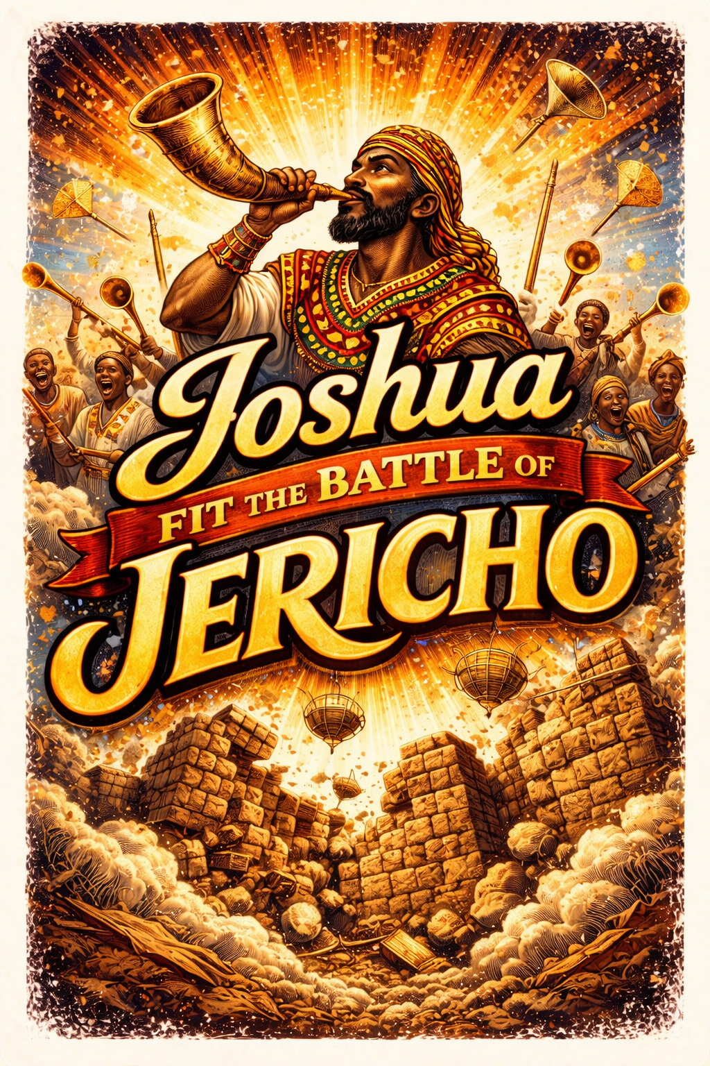 Joshua Fit the Battle of Jericho